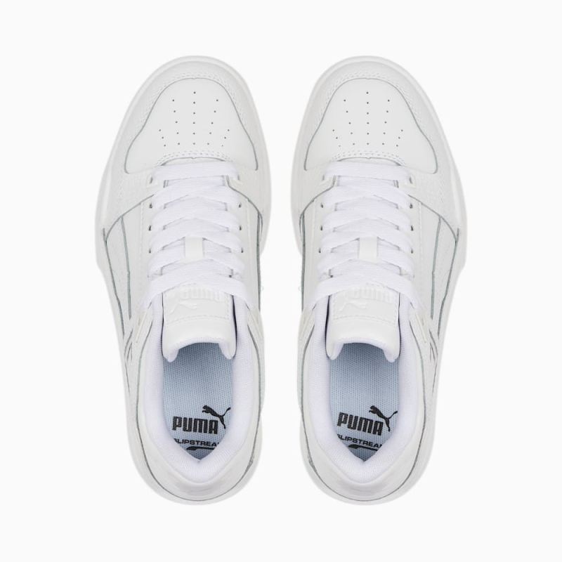 Puma | Boys Slipstream Leather Sneakers Big Kids - White-White