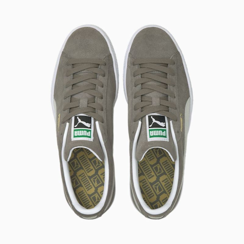 Puma | Men's Suede Classic XXI Sneakers - Steel Gray-White