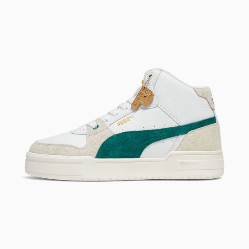 Puma | Men's CA Pro NYC Sneakers - White-Malachite-Dark Coal - Click Image to Close