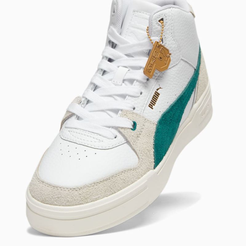 Puma | Men's CA Pro NYC Sneakers - White-Malachite-Dark Coal