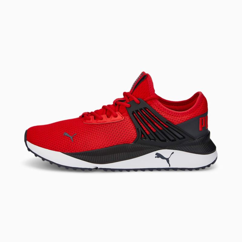 Puma | Men's Pacer Future Sneakers - High Risk Red-Black-Ebony