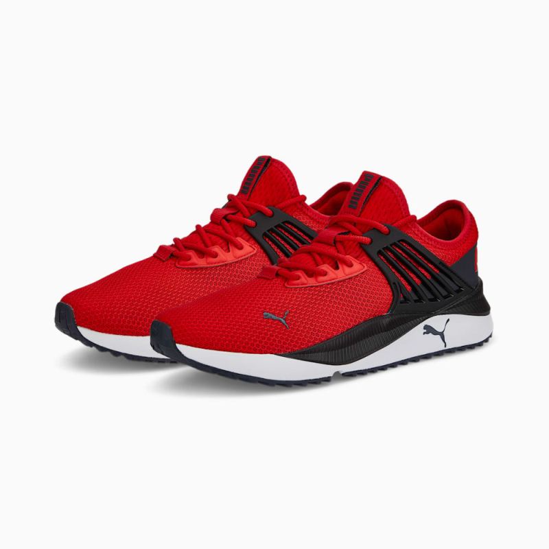 Puma | Men's Pacer Future Sneakers - High Risk Red-Black-Ebony