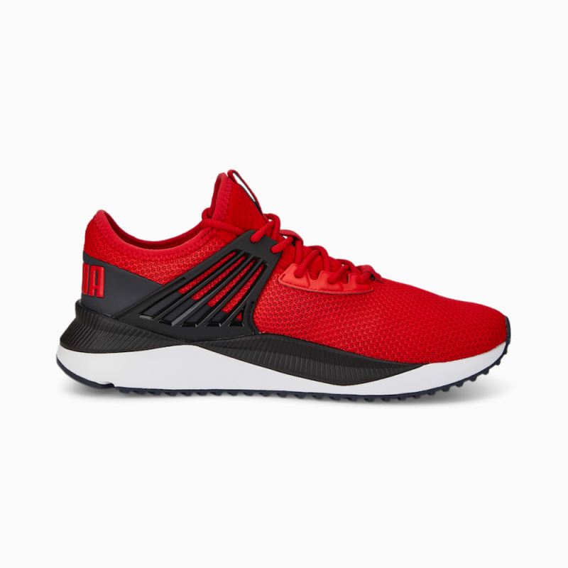 Puma | Men's Pacer Future Sneakers - High Risk Red-Black-Ebony