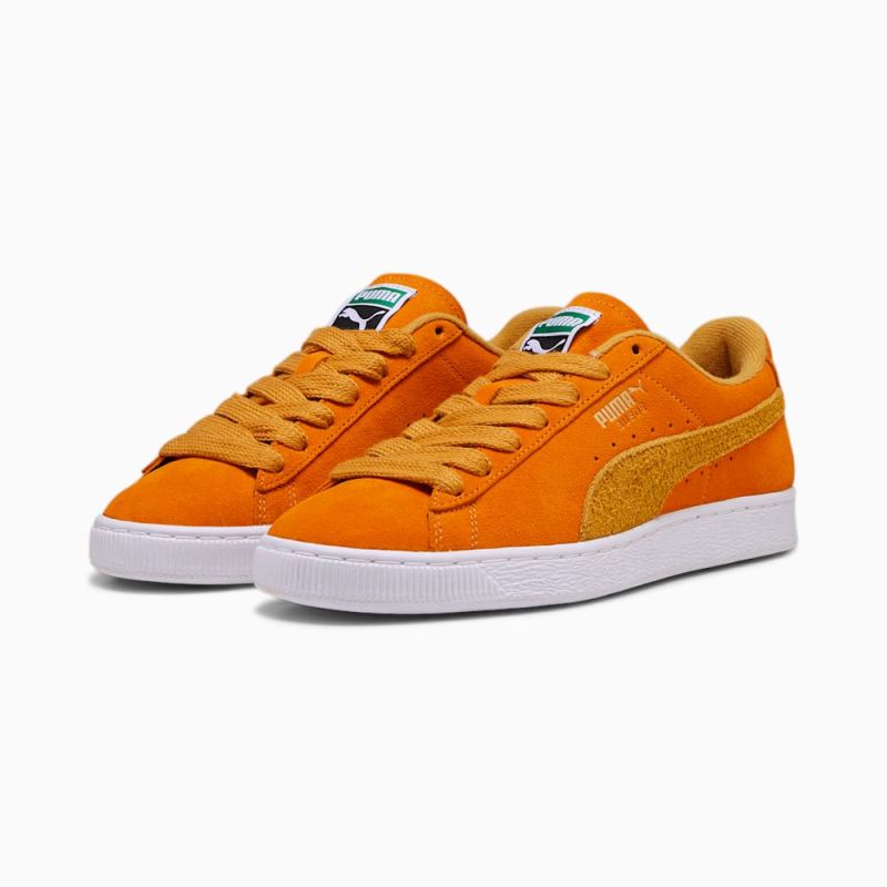 Puma | Men's Suede Pumpkin Pie Sneakers - Pumpkin Pie-Amber