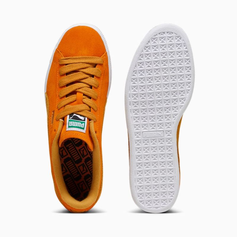 Puma | Men's Suede Pumpkin Pie Sneakers - Pumpkin Pie-Amber