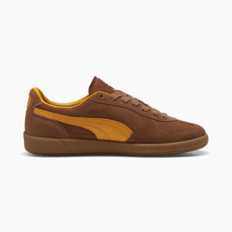 Puma | Men's Palermo Sneakers - Brown Mushroom-Ginger Tea