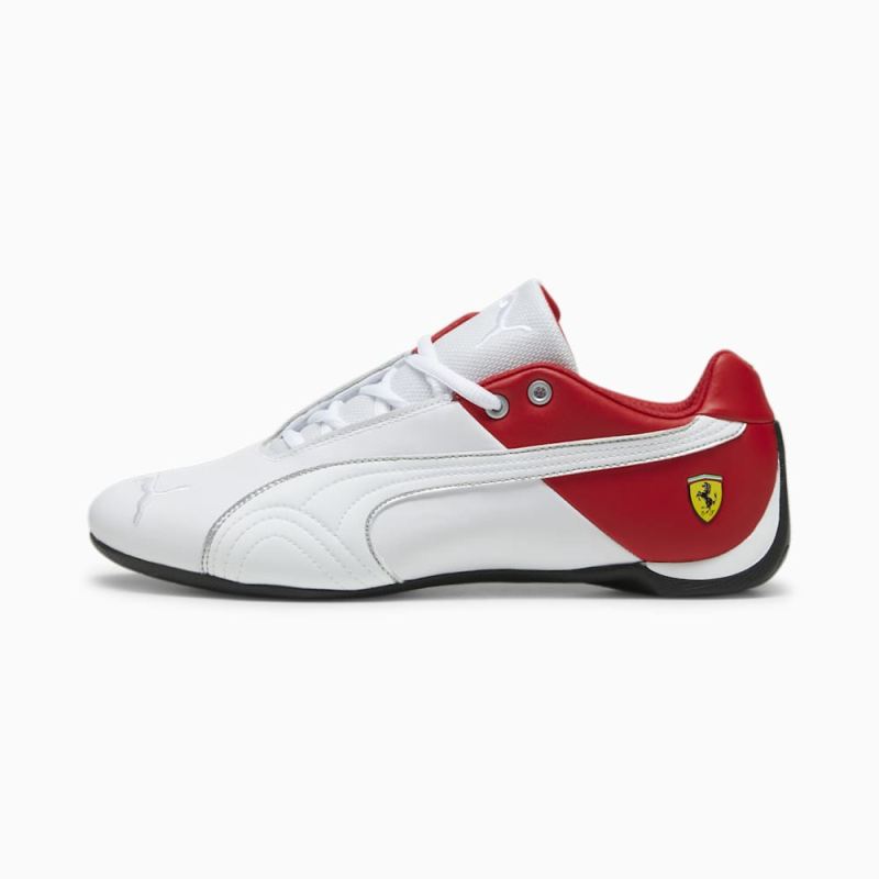 Puma | Men's Scuderia Ferrari Future Cat OG Motorsport Shoes - White-Rosso Corsa