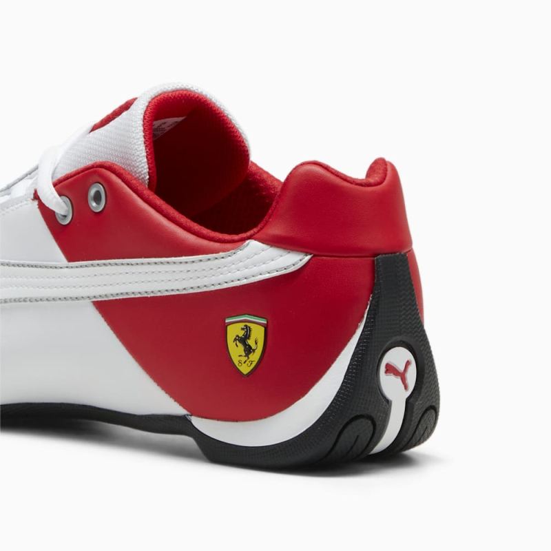 Puma | Men's Scuderia Ferrari Future Cat OG Motorsport Shoes - White-Rosso Corsa