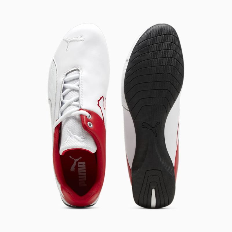 Puma | Men's Scuderia Ferrari Future Cat OG Motorsport Shoes - White-Rosso Corsa