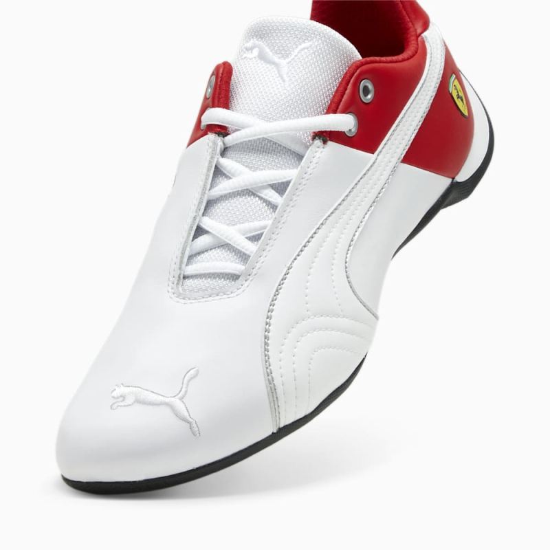 Puma | Men's Scuderia Ferrari Future Cat OG Motorsport Shoes - White-Rosso Corsa