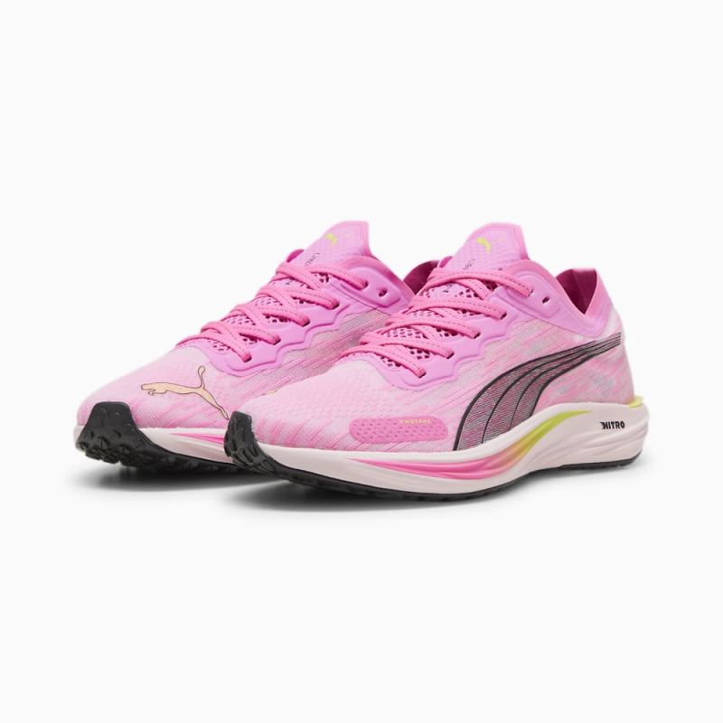 Puma | Women's Liberate NITRO 2 Running Shoes - Poison Pink-Whisp Of Pink-Black