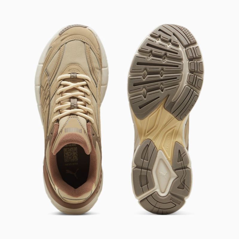 Puma | Men's Velophasis Earth Sneakers - Prairie Tan-Chamomile