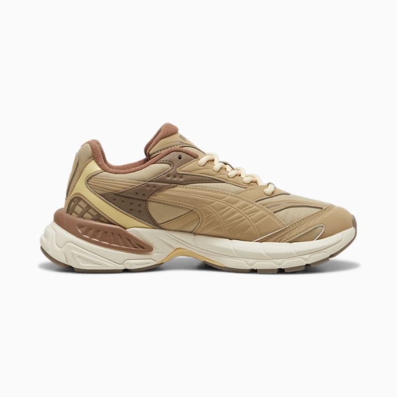 Puma | Men's Velophasis Earth Sneakers - Prairie Tan-Chamomile