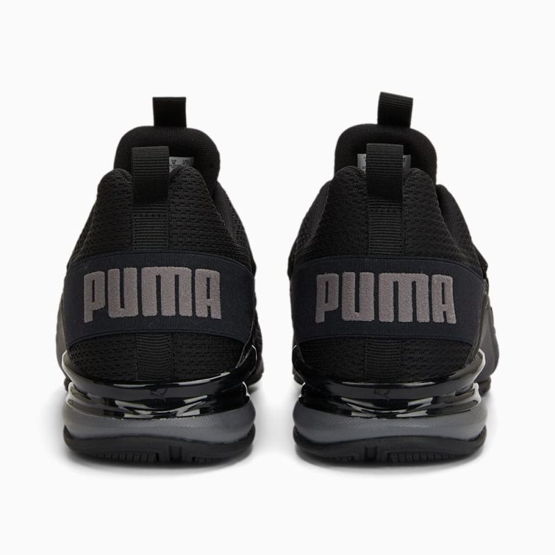 Puma | Men's Axelion Refresh Running Shoes - Black-Cool Dark Gray