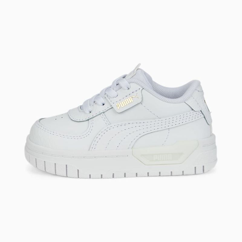 Puma | Girls Cali Dream Leather Toddlers Shoes - White