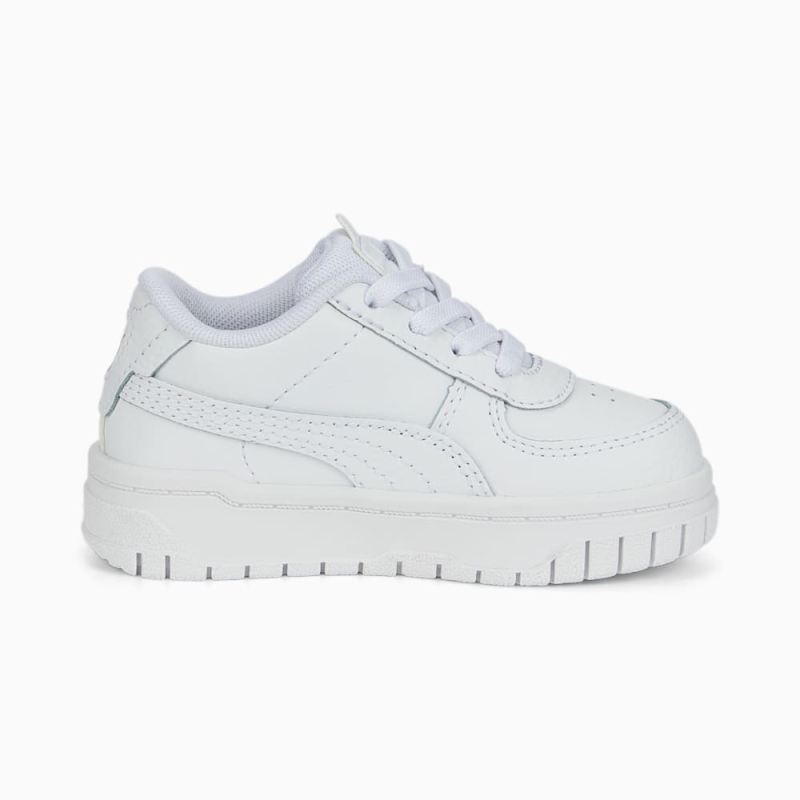 Puma | Girls Cali Dream Leather Toddlers Shoes - White