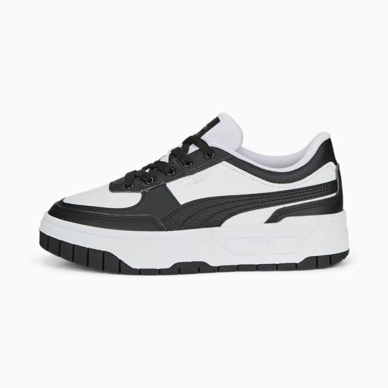 Puma | Women's Cali Dream West Coast Leather Sneakers - Black-White