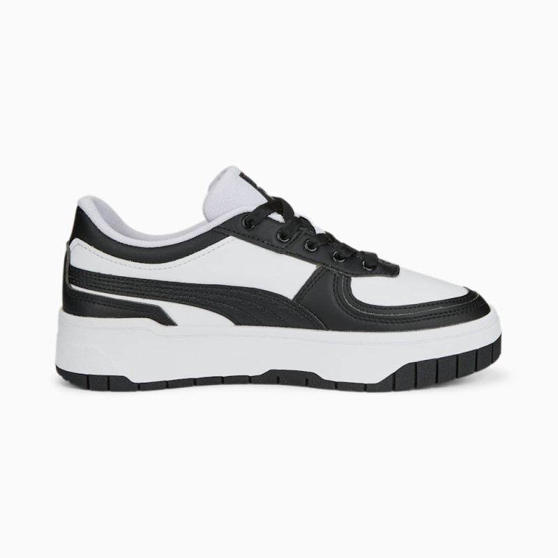 Puma | Women's Cali Dream West Coast Leather Sneakers - Black-White