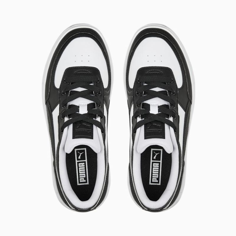 Puma | Women's Cali Dream West Coast Leather Sneakers - Black-White