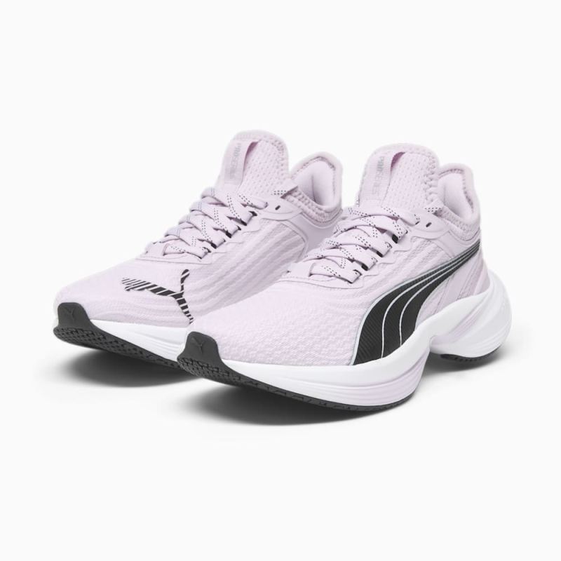 Puma | Women's Conduct Pro Running Shoe - Grape Mist-White-Black