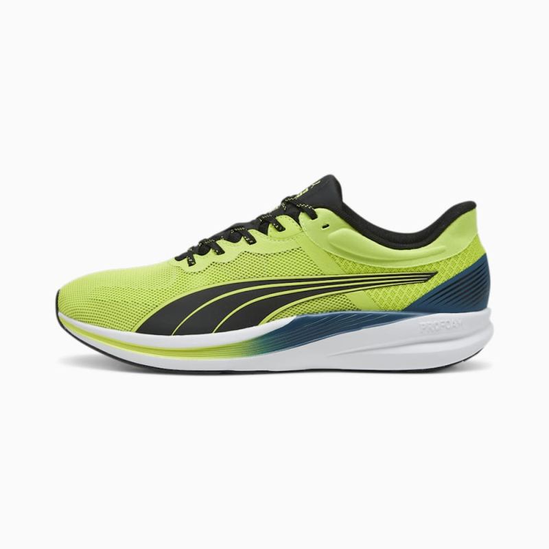 Puma | Men's Redeem Profoam Running Shoes - Lime Pow-Black-Ocean Tropic