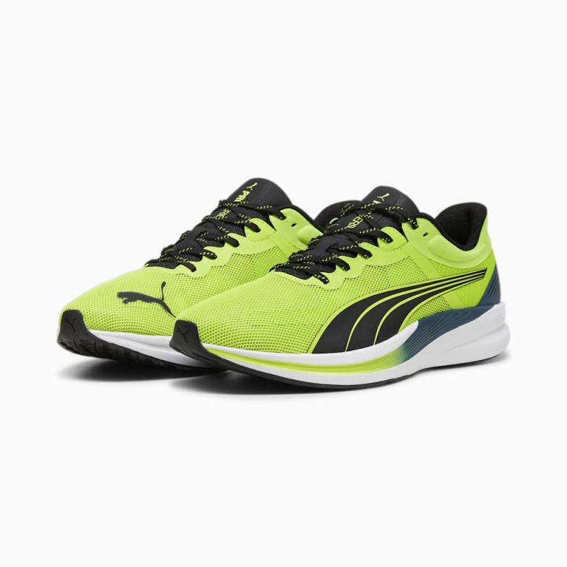 Puma | Men's Redeem Profoam Running Shoes - Lime Pow-Black-Ocean Tropic