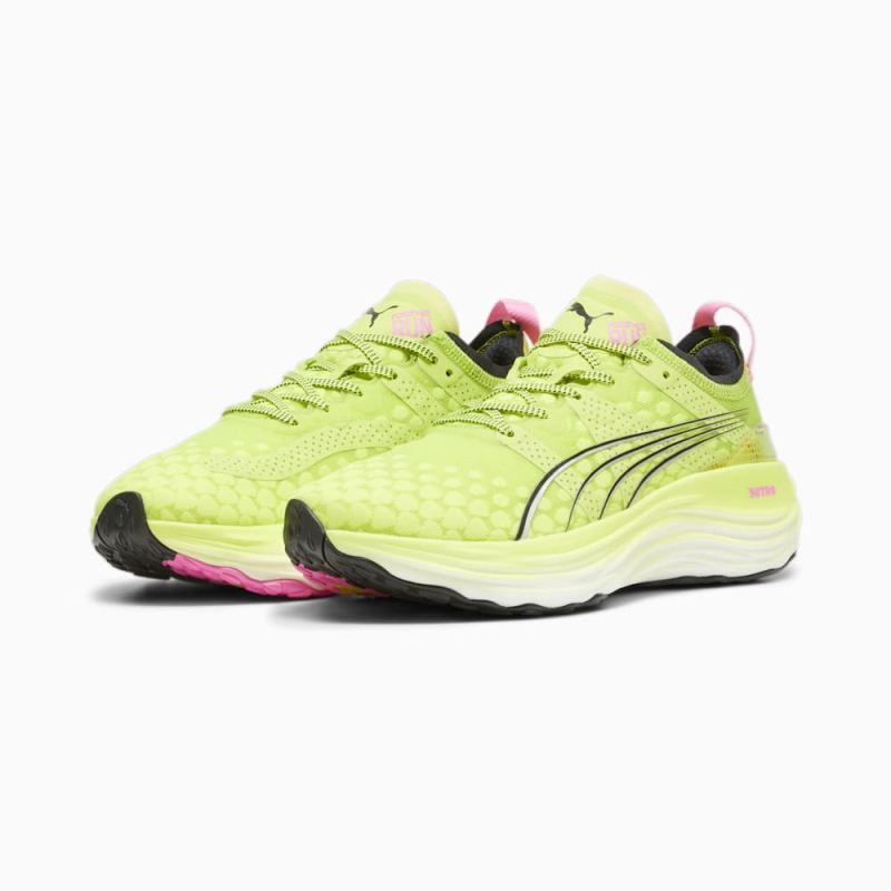 Puma | Women's ForeverRun NITRO Running Shoes - Lime Pow-Electric Lime-Black