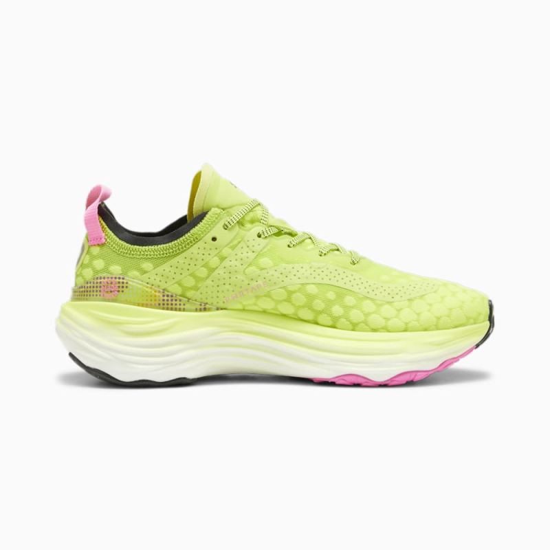 Puma | Women's ForeverRun NITRO Running Shoes - Lime Pow-Electric Lime-Black