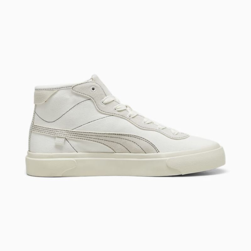 Puma | Men's Capri Royale Mid Boot Sneaker - Warm White-Warm White