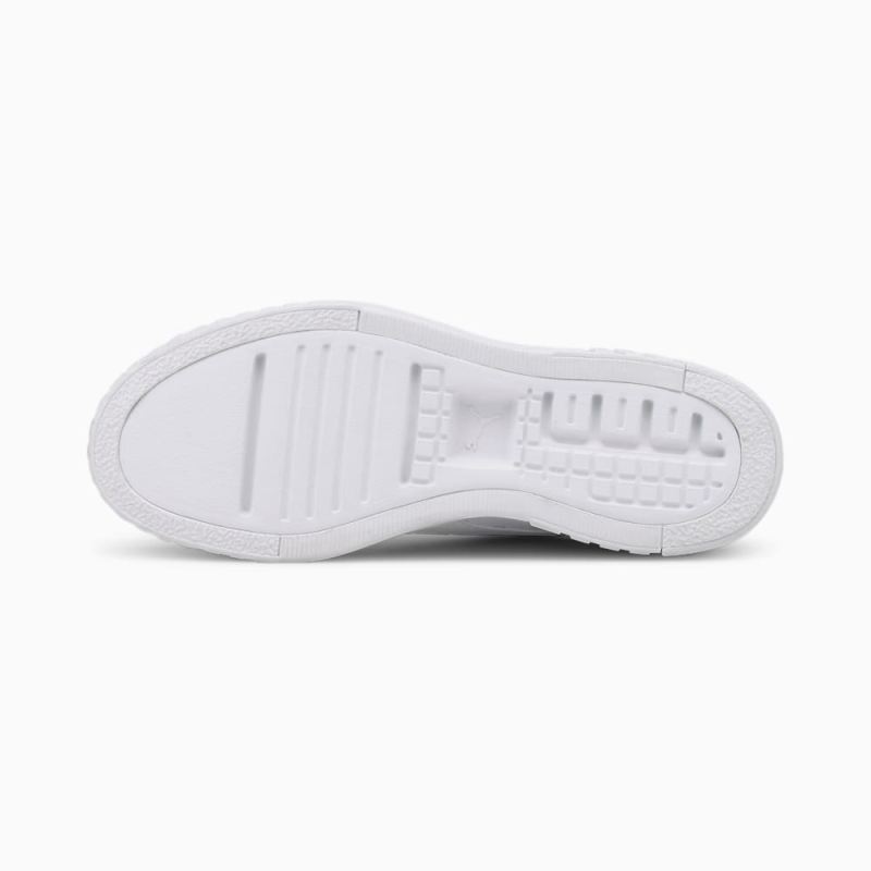 Puma | Women's Cali Wedge Sneakers - White-White