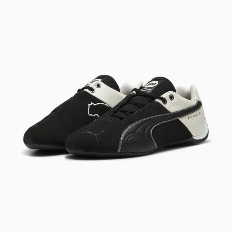 Puma | Men's Porsche Legacy Future Cat Motorsport Shoes - Black-Alpine Snow