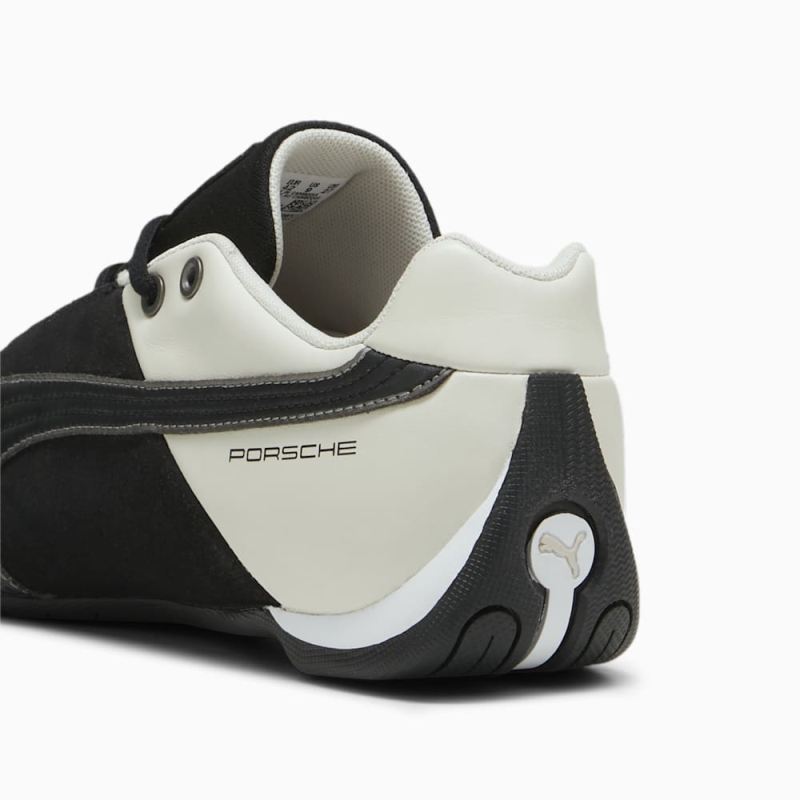 Puma | Men's Porsche Legacy Future Cat Motorsport Shoes - Black-Alpine Snow