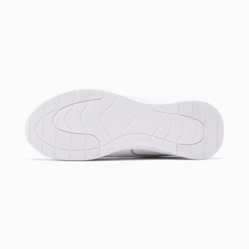 Puma | Women's Ella Lace Up Shoes - White-Silver