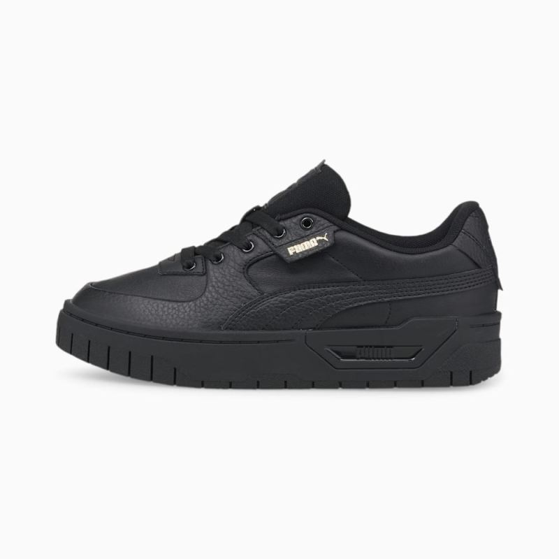 Puma | Women's Cali Dream Leather Sneakers - Black - Click Image to Close