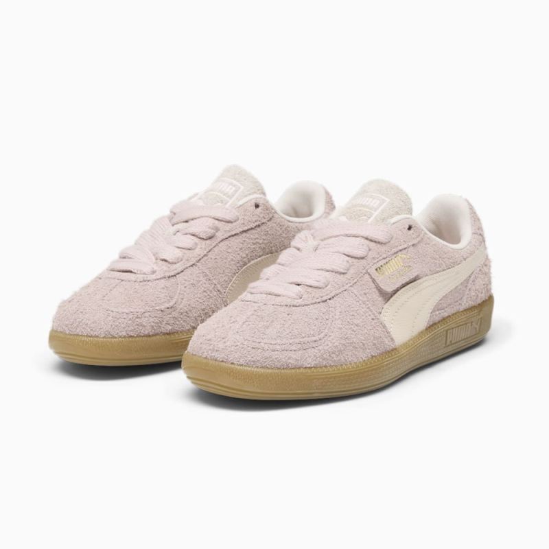 Puma | Women's Palermo Hairy Sneakers - Rose Quartz-Rosebay