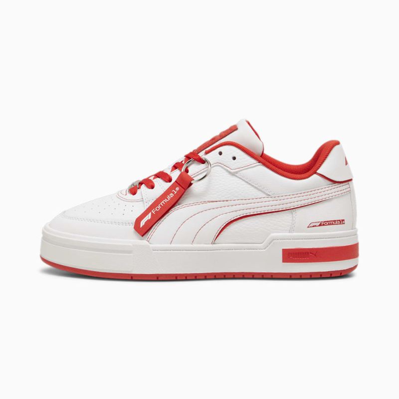 Puma | Men's x F1 CA Pro Sneakers - White-Pop Red