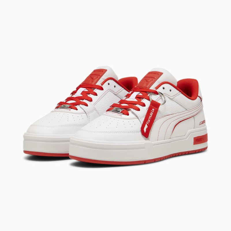 Puma | Men's x F1 CA Pro Sneakers - White-Pop Red