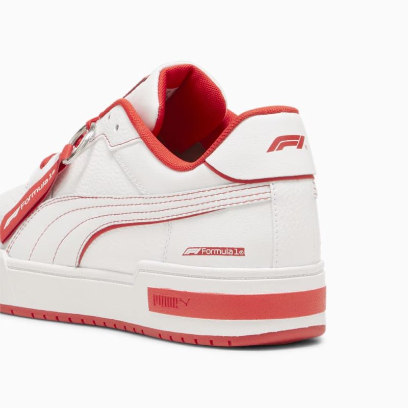 Puma | Men's x F1 CA Pro Sneakers - White-Pop Red